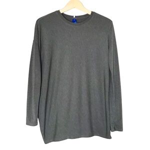 Women's Small Kit & Ace Grey Long Sleeve Crew Neck Layer Shirt T Shirt Top Tee